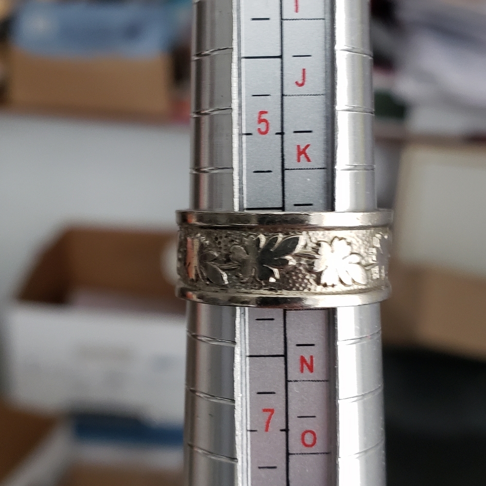 Espo sterling silver hand crafted ring